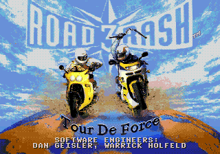 Road Rash 3 (USA, Europe) Title Screen